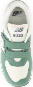 New Balance 574 sneakers mintgroen wit