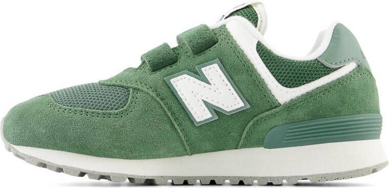 New Balance 574 V1 sneakers mosgroen wit