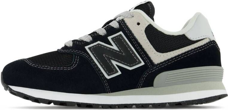 New Balance 574 sneakers zwart giijs