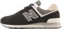 New Balance 574 sneakers zwart grijs roze - Thumbnail 4