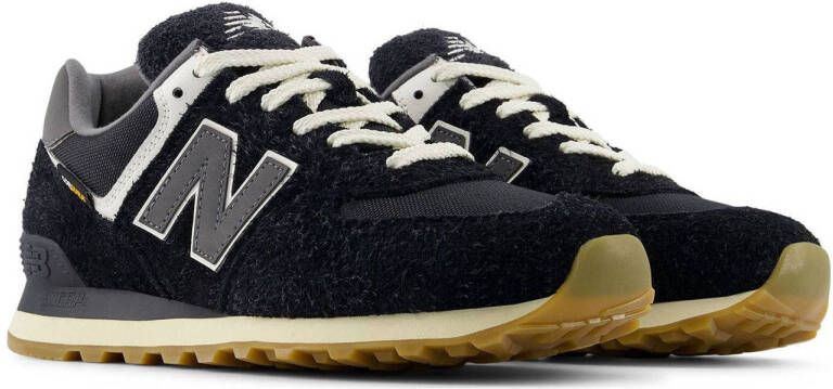 New Balance 574 sneakers zwart grijs wit