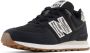 New Balance 574 sneakers wit zwart Suede Meerkleurig 37 - Thumbnail 4