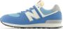 New Balance 574 V1 sneakers blauw lichtblauw Suede Meerkleurig 36 - Thumbnail 4
