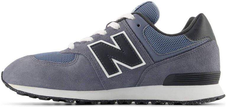 New Balance 574 V1 sneakers grijsblauw zwart wit