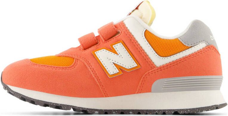 New Balance 574 V1 sneakers oranje wit grijs