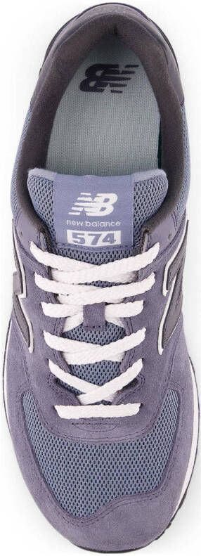 New Balance 574 V2 sneakers grijsblauw zwart wit