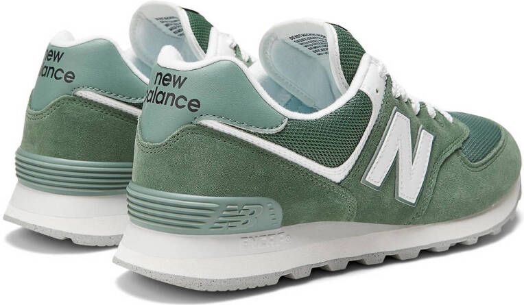 New Balance 574 V2 sneakers groen wit