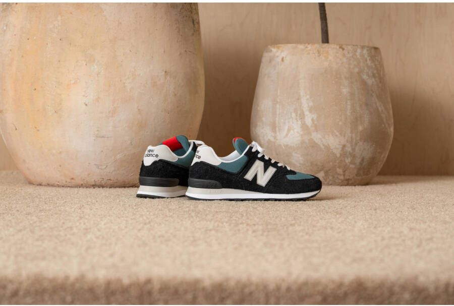 New Balance 574 V2 sneakers zwart grijsblauw