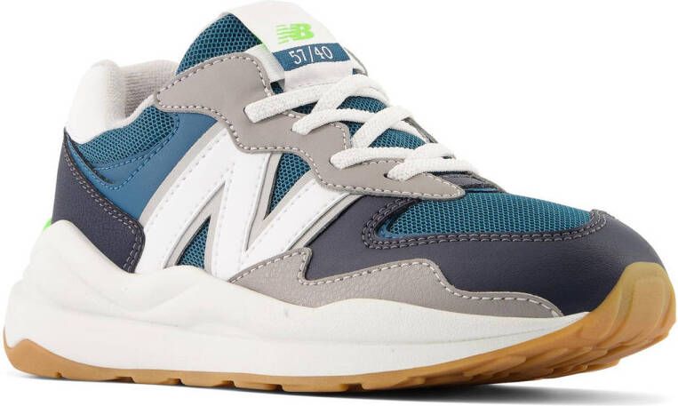 New Balance 57 40 sneakers grijs blauw wit