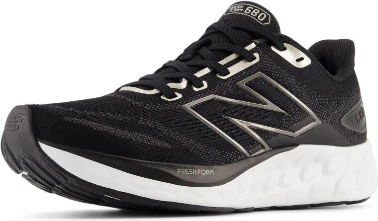 New Balance 680 V8 hardloopschoenen zwart platina