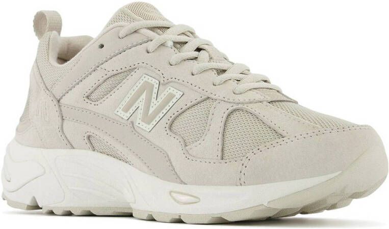 New Balance 878 sneakers lichtgrijs ecru