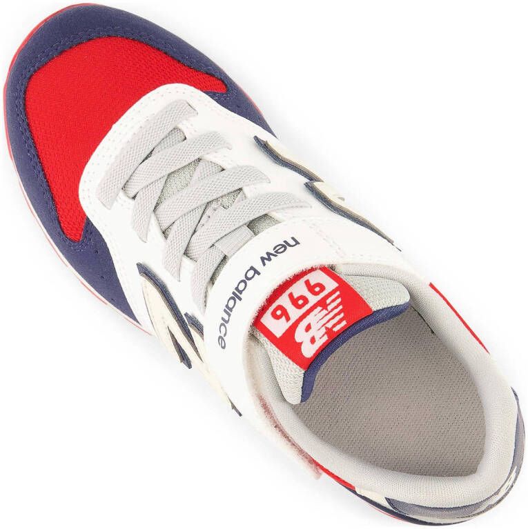 New Balance 996 sneakers wit donkerblauw grijs