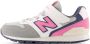 New Balance 996 sneakers wit grijs roze Jongens Meisjes Mesh Meerkleurig 34.5 - Thumbnail 3