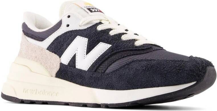 New Balance 997 sneakers antraciet beige wit