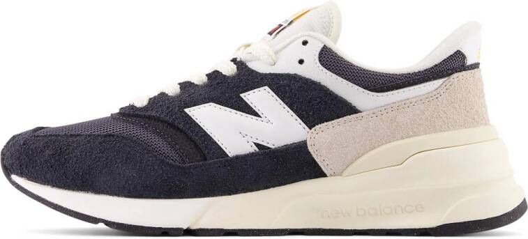 New Balance 997 sneakers antraciet beige wit