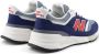 New Balance 997 sneakers donkerblauw lichtblauw rood - Thumbnail 3