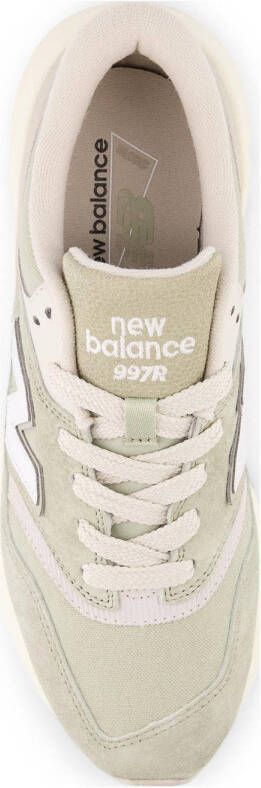 New Balance 997 sneakers lichtgroen wit