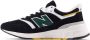 New Balance 997 sneakers zwart wit geel - Thumbnail 3