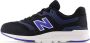 New balance 70s Summer Vibe Klittenband Sneaker Jongens Zwart Blauw - Thumbnail 6