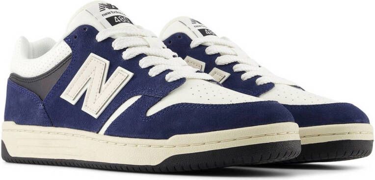 New Balance BB480 sneakers donkerblauw wit