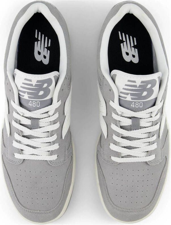New Balance BB480 sneakers grijs ecru wit