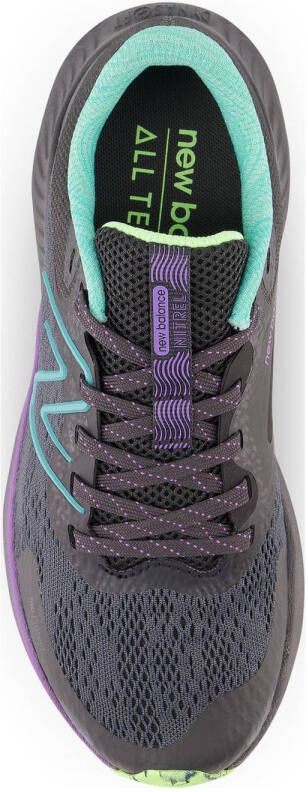 New Balance DynaSoft Nitrel V5 hardloopschoenen antraciet paars turquoise