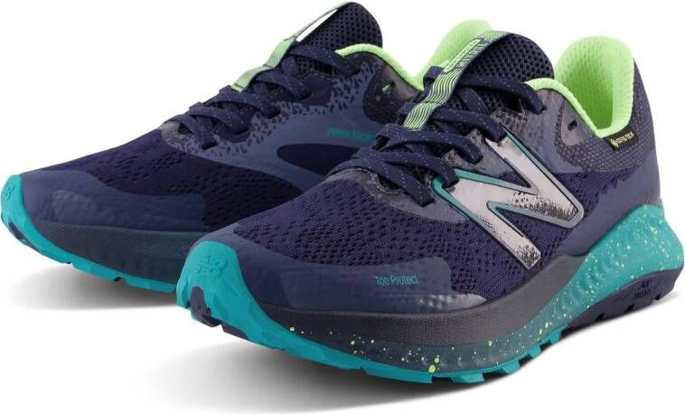 New Balance DynaSoft Nitrel V5 trail hardloopschoenen blauw