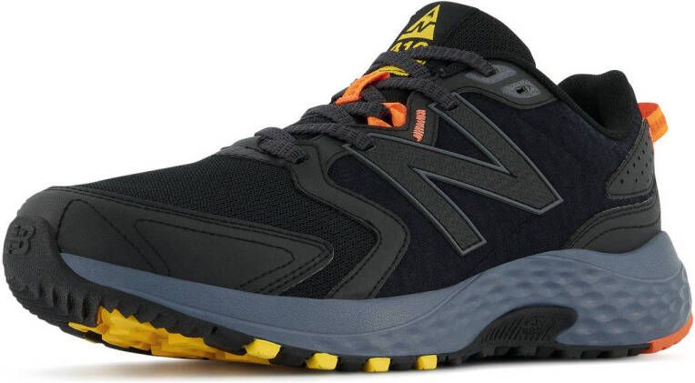 New Balance 410 V7 trail hardloopschoenen zwart oranje