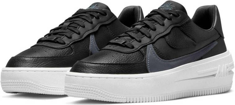 Nike Air Force 1 PLT.AF.ORM sneakers zwart grijs wit