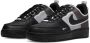 Nike Air Force 1 React Limited Edition Heren Sneaker Zwart Grijs - Thumbnail 4