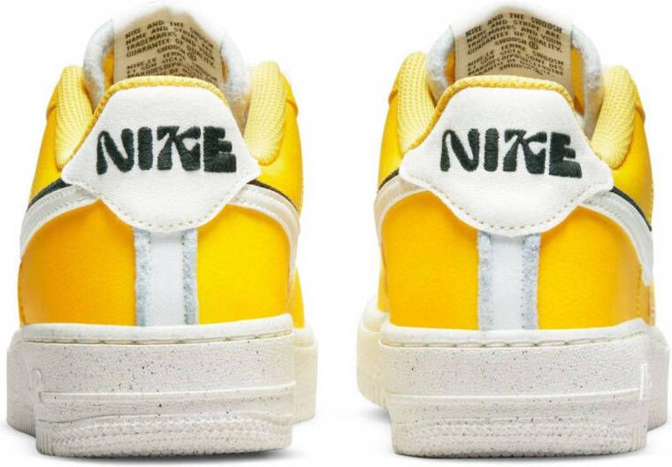 Nike air force geel wit hotsell