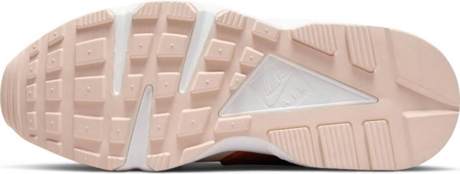 Nike Air Huarache sneakers wit roze lichtroze