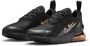 Nike Air Max 270 sneakers zwart oranje wit - Thumbnail 2