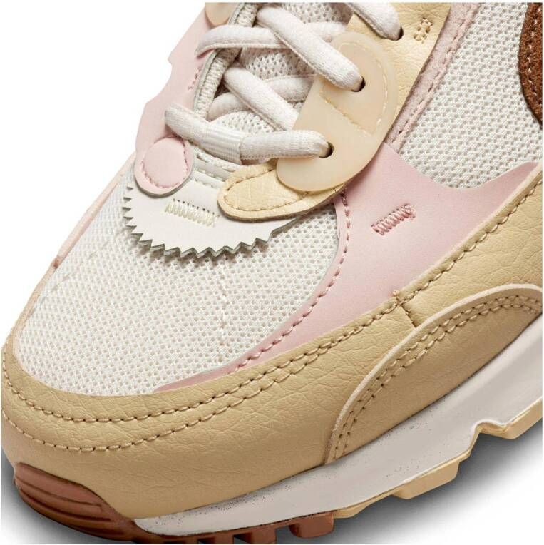 Nike Air Max 90 Futura sneakers ecru bruin lichtbruin