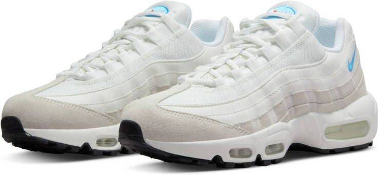 Nike Air Max 95 sneakers ecru beige lichtblauw