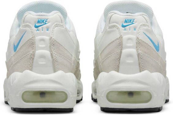 Nike Air Max 95 sneakers ecru beige lichtblauw