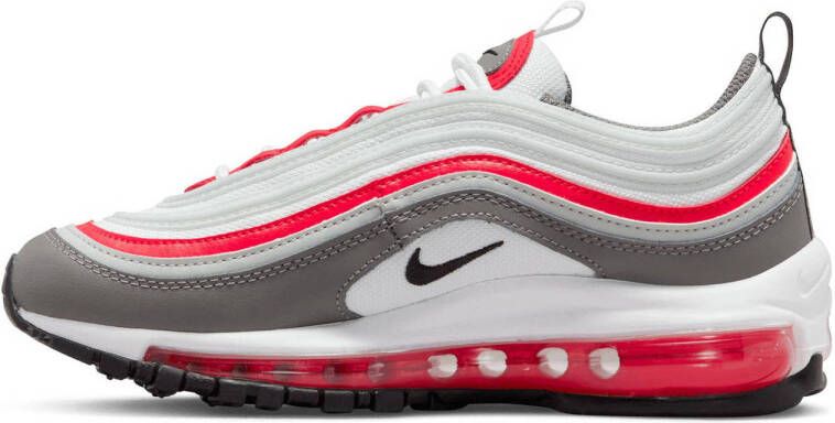 Nike Air Max 97 (GS) sneakers wit zilver rood