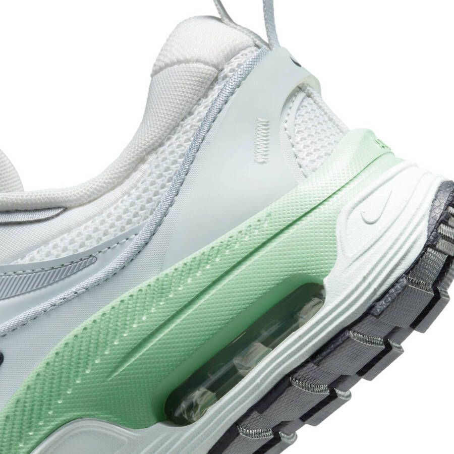 Nike Air Max Bliss sneakers wit zilver lichtgroen