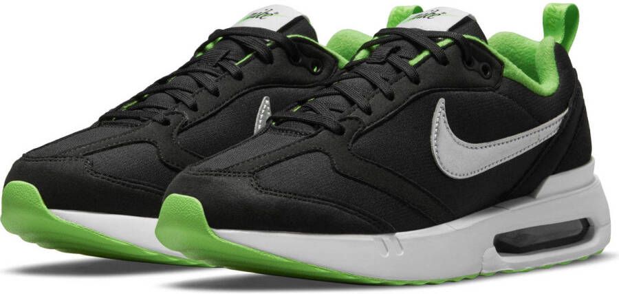 Nike Air Max Dawn sneakers zwart zilver groen