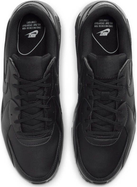 Nike Air Max Excee Leather sneakers zwart antraciet
