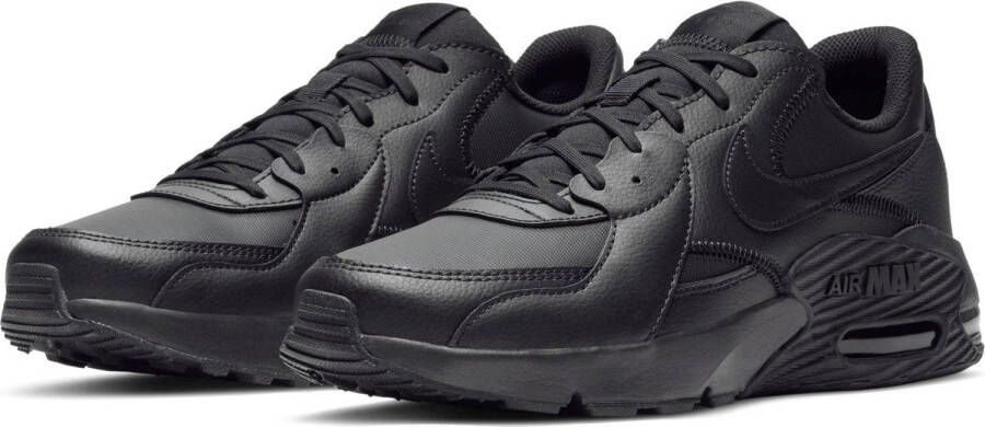 Nike Air Max Excee Leather sneakers zwart antraciet