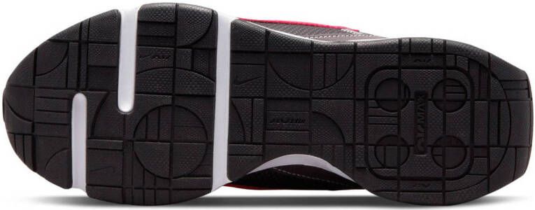 Nike Air Max INTRLK Lite sneakers antraciet rood zwart