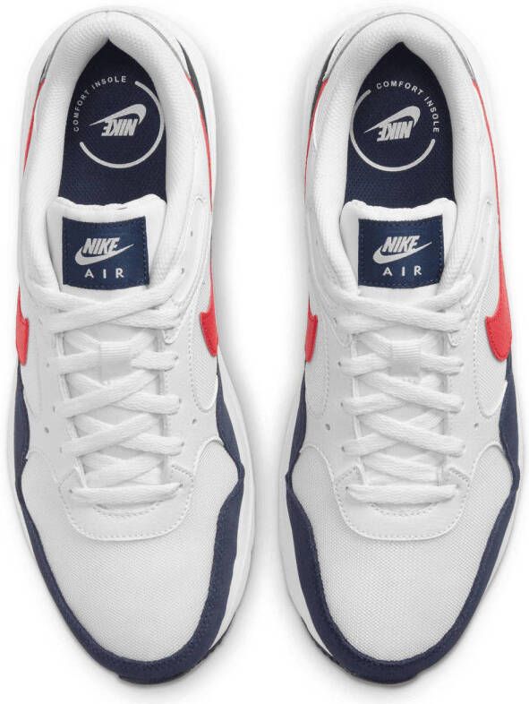 Nike Air Max SC sneakers wit rood donkerblauw