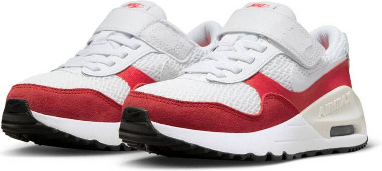 Nike Air Max Systm sneakers wit rood