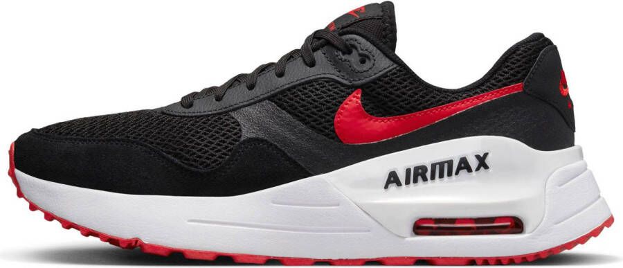 Nike Air Max Systm sneakers zwart rood wit