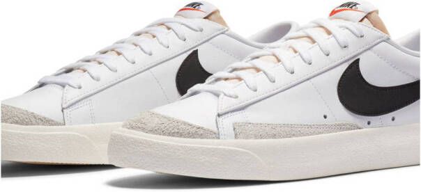 Nike Blazer Low '77 sneakers wit zwart geel