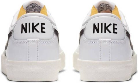 Nike Blazer Low '77 sneakers wit zwart geel