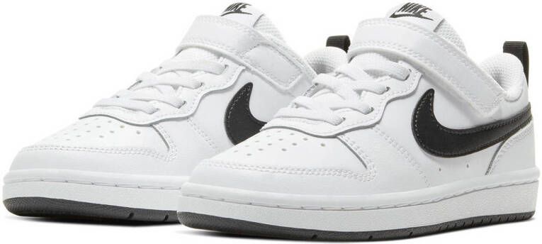 Nike Court Borough Low 2 sneakers wit zwart