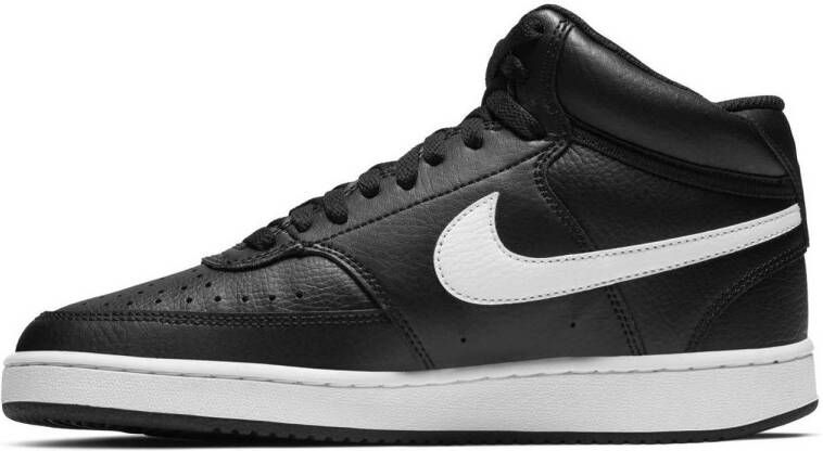 Nike Court Vision Mid sneakers zwart wit