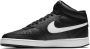 Nike Wmns Court Vision Mid Zwarte Sneaker 37 5 Zwart - Thumbnail 15